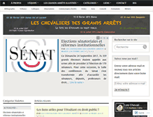 Tablet Screenshot of chevaliersdesgrandsarrets.com